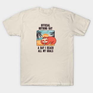 Sloth - official nothing day T-Shirt